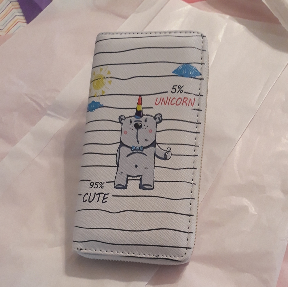 🦄🐻 Unicorn Wallet NWT